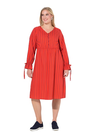 Ulla Popken Dress in Red: front