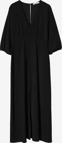 Robe-chemise 'BOMBAY' MANGO en noir : devant