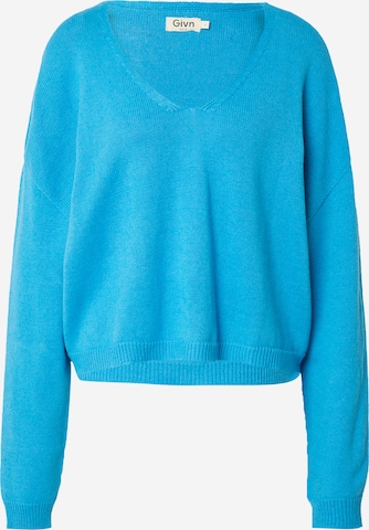 Givn Berlin - Pullover 'Linnea' em azul: frente