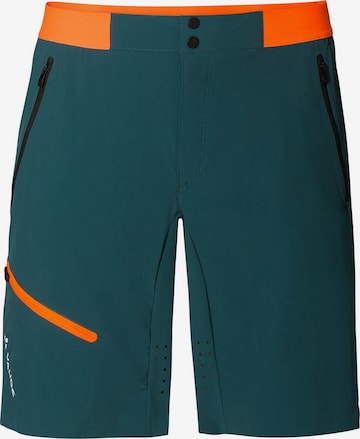 VAUDE Regular Outdoor Pants 'Scopi' in Green: front