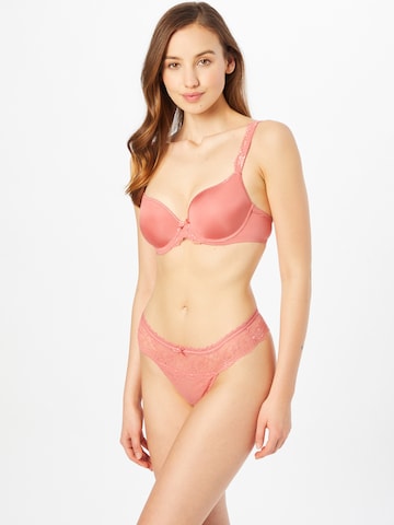 LingaDore T-shirt Bra 'DAILY LACE' in Pink