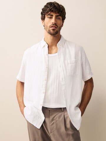 Next Regular fit Srajca | bela barva