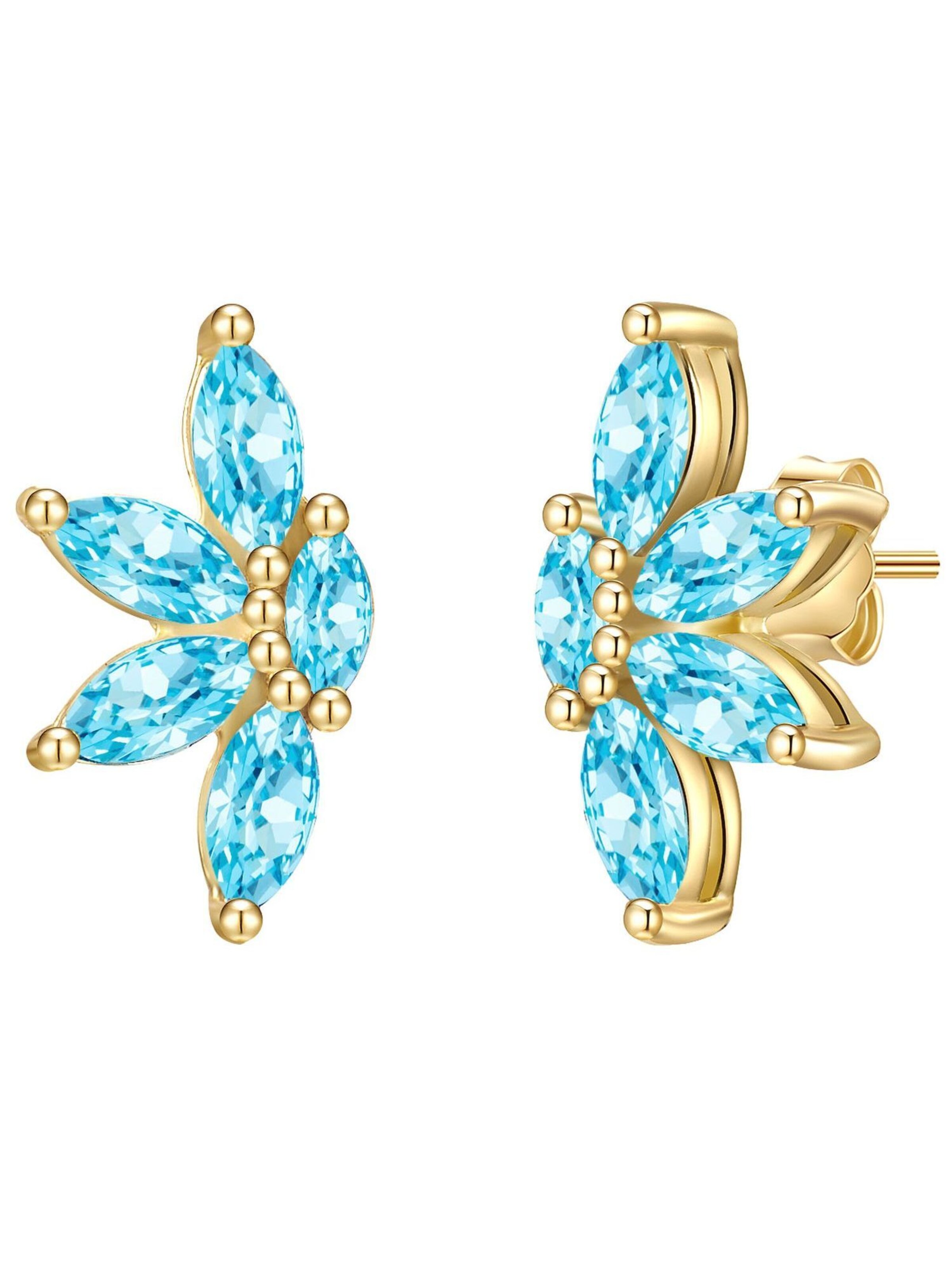 Glanzstücke München Oorbellen in Goud: voorkant