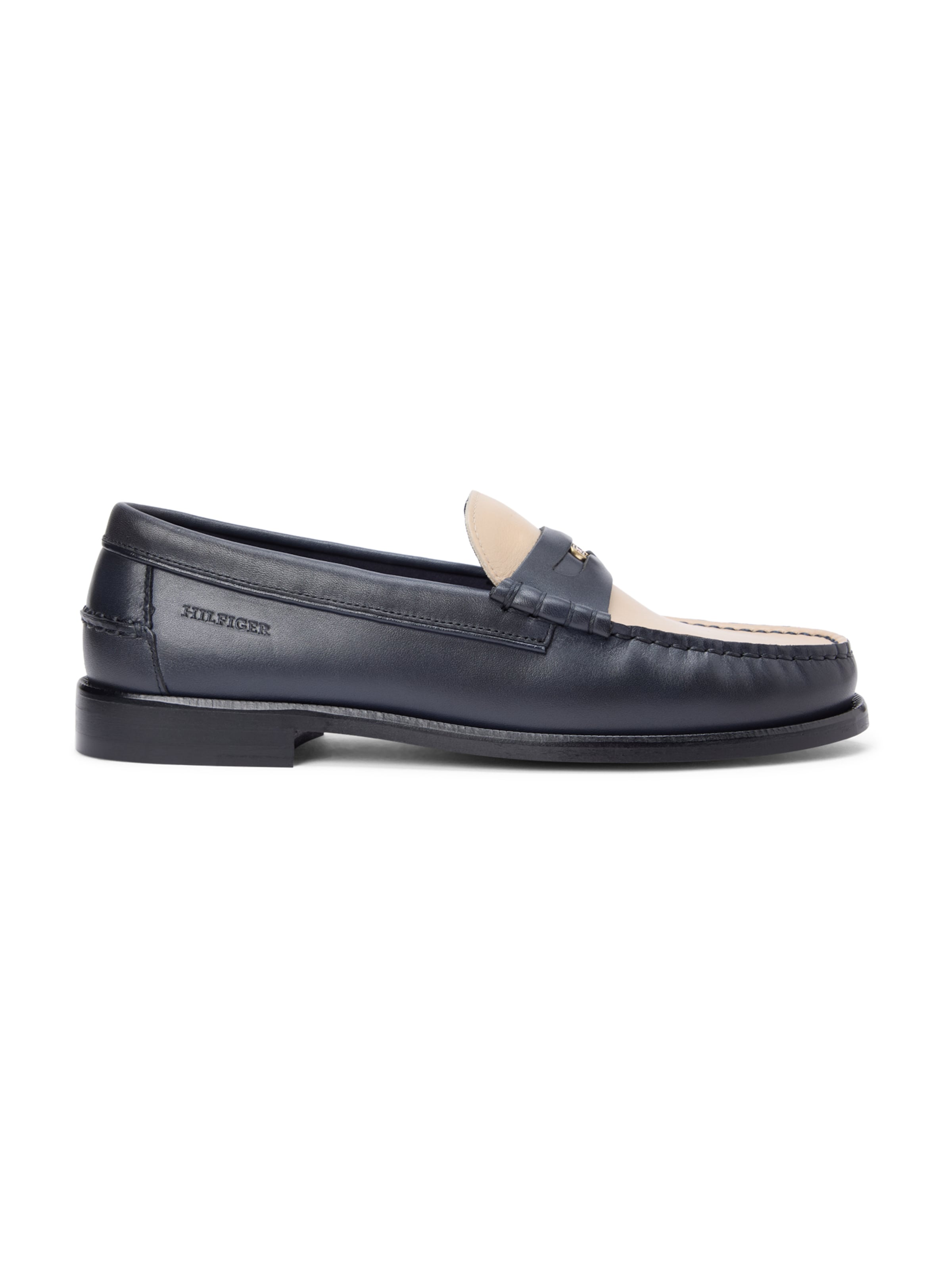 TOMMY HILFIGER Slipper in Blau