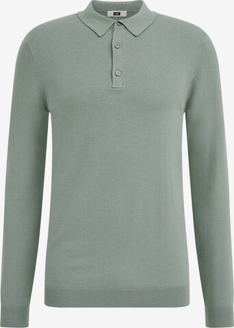 WE Fashion Shirt in Groen: voorkant