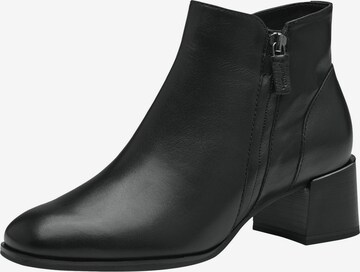 TAMARIS Booties in Black: front