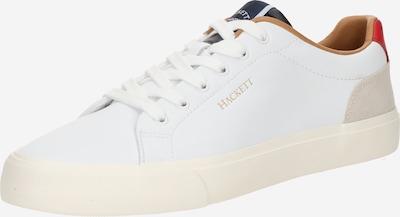 Sportbačiai be auliuko 'Blake Dean' iš Hackett London, spalva – smėlio spalva / tamsiai mėlyna jūros spalva / raudona / balta, Prekių apžvalga