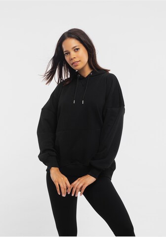 Tom Barron Hoodie 'mit Tasche' in Schwarz