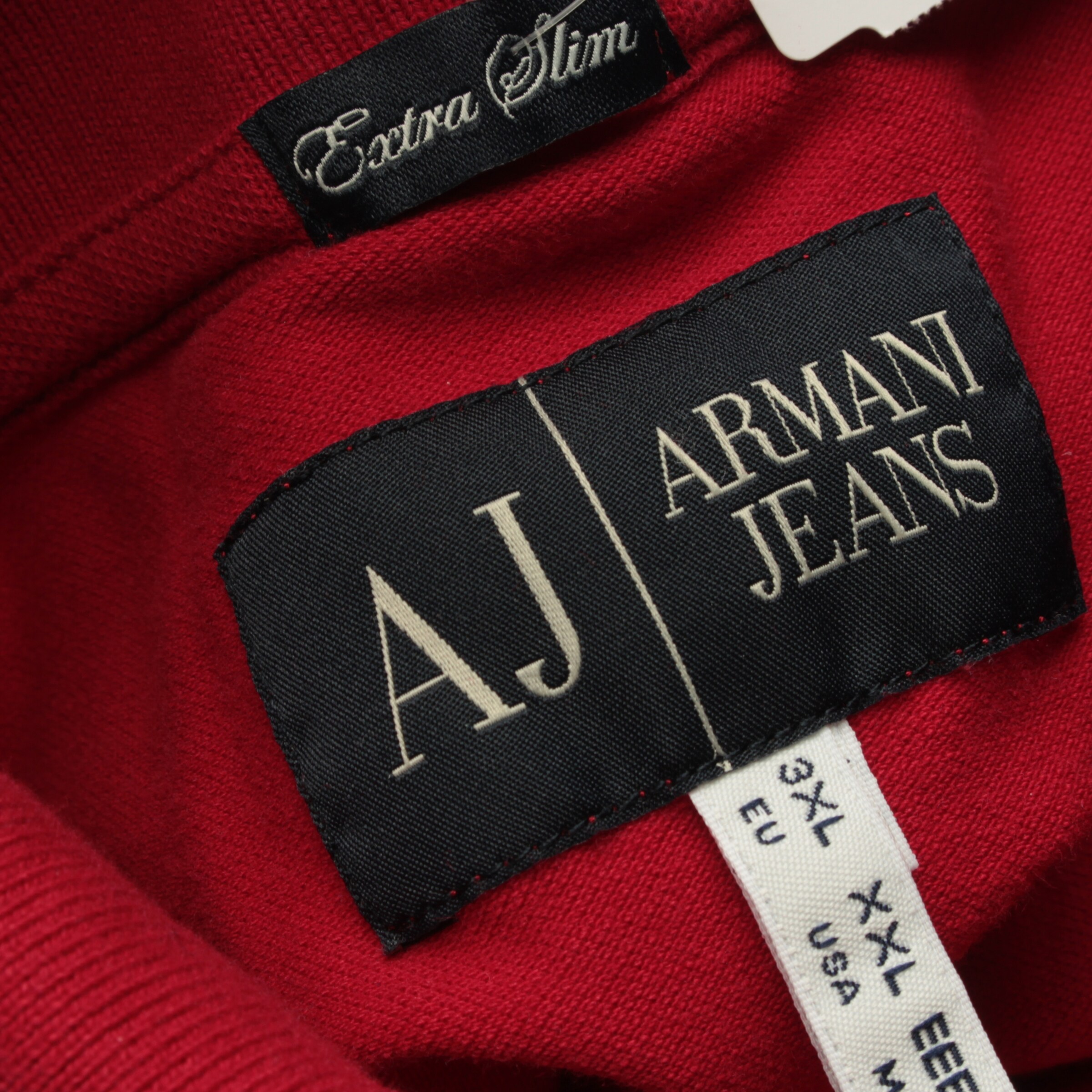 ARMANI Shirt in XXXL in Red