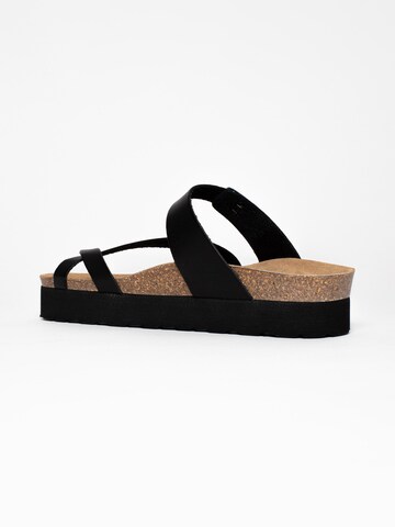 Bayton - Sandalias de dedo 'Andromac' en negro