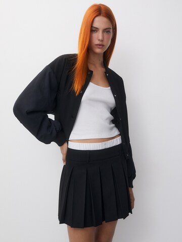 Pull&Bear Rok in Zwart