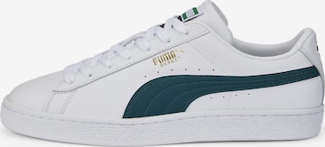Baskets basses 'Basket Classic XXI' PUMA en blanc : devant