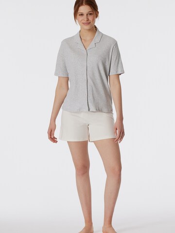 SCHIESSER Pajama in Grey: front