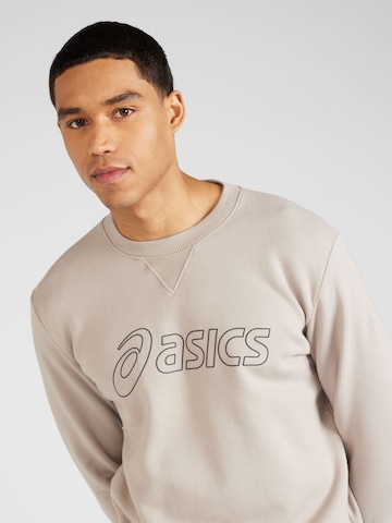 ASICS - Sweatshirt de desporto em bege