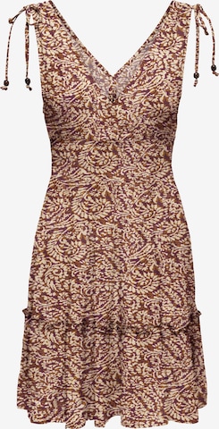 ONLY Лятна рокля 'ONLFernanda' в червено: отпред