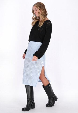 DreiMaster Vintage - Falda en azul