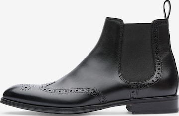 LOTTUSSE Chelsea boots ' Lenox ' in Zwart: voorkant