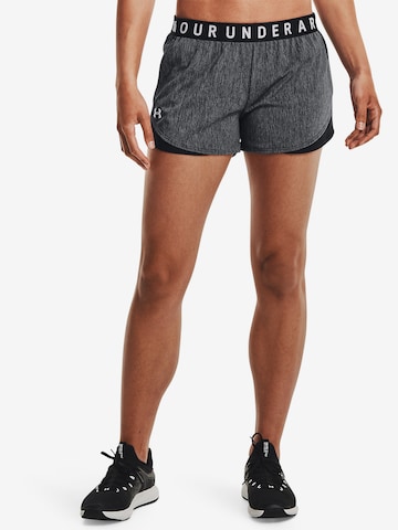 UNDER ARMOUR Regular Sportshorts 'Play Up' in Grau: predná strana