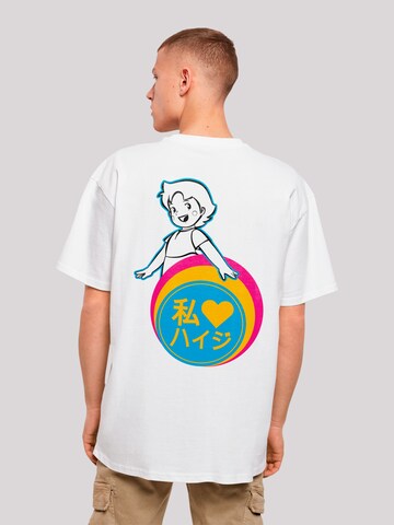 T-Shirt 'Heidi' F4NT4STIC en blanc