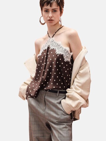 IMPERIAL Bluse 'IMPERIAL CANOTTA canotta'‌‌‌‌‌‌‌‌ in Braun