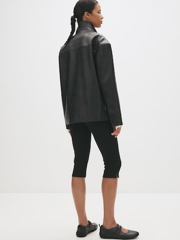 Pull&Bear Between-season jacket in Black
