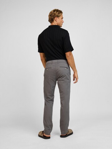 yazubi Slimfit Chinohose 'Kyle' in Grau