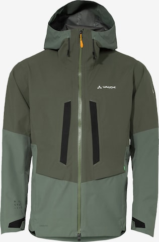 VAUDE Outdoorjacke 'Monviso' in Grün: Vorderseite
