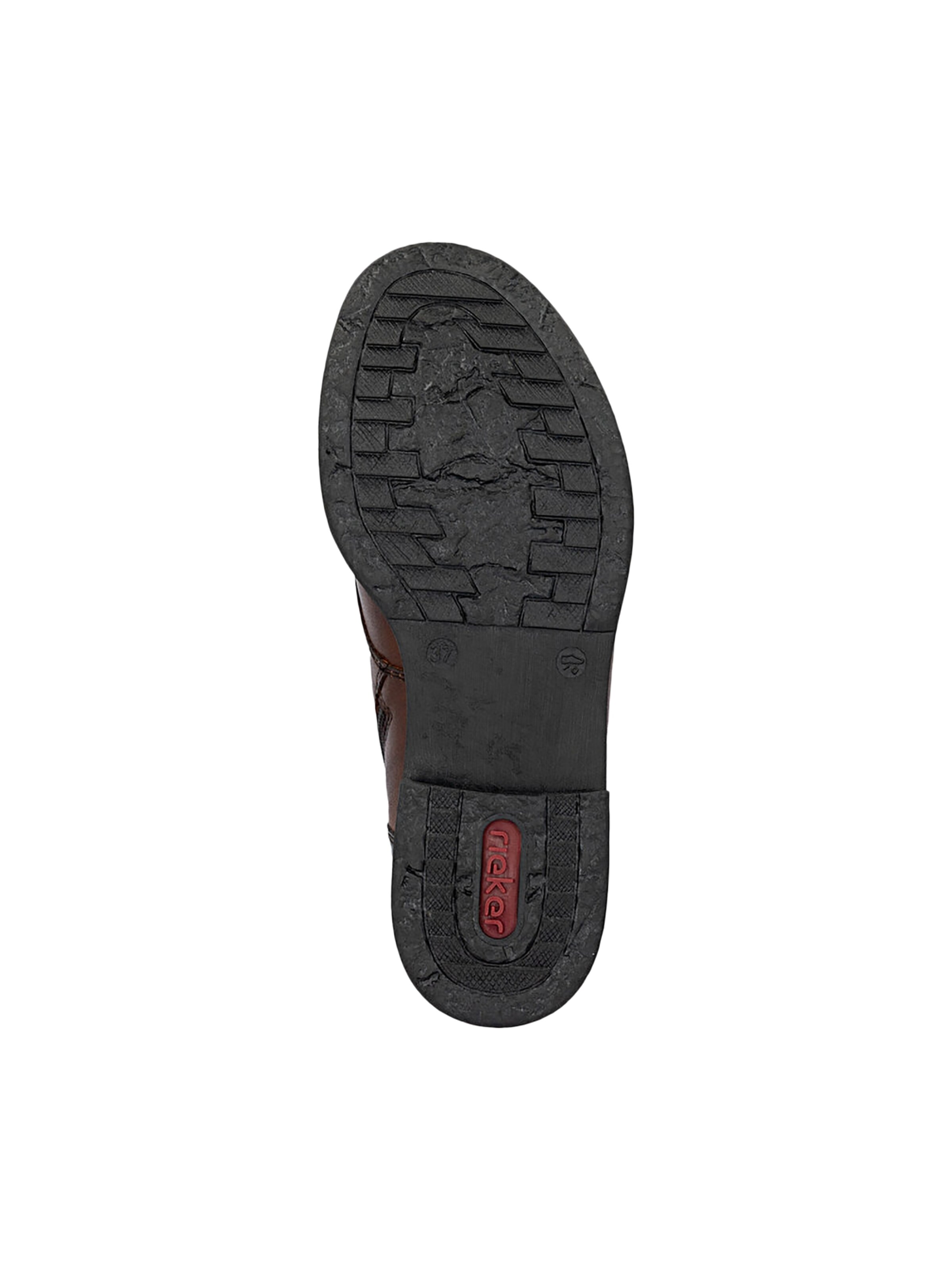 Bottines 'Lederstiefeletten „Odeon“' Rieker en marron