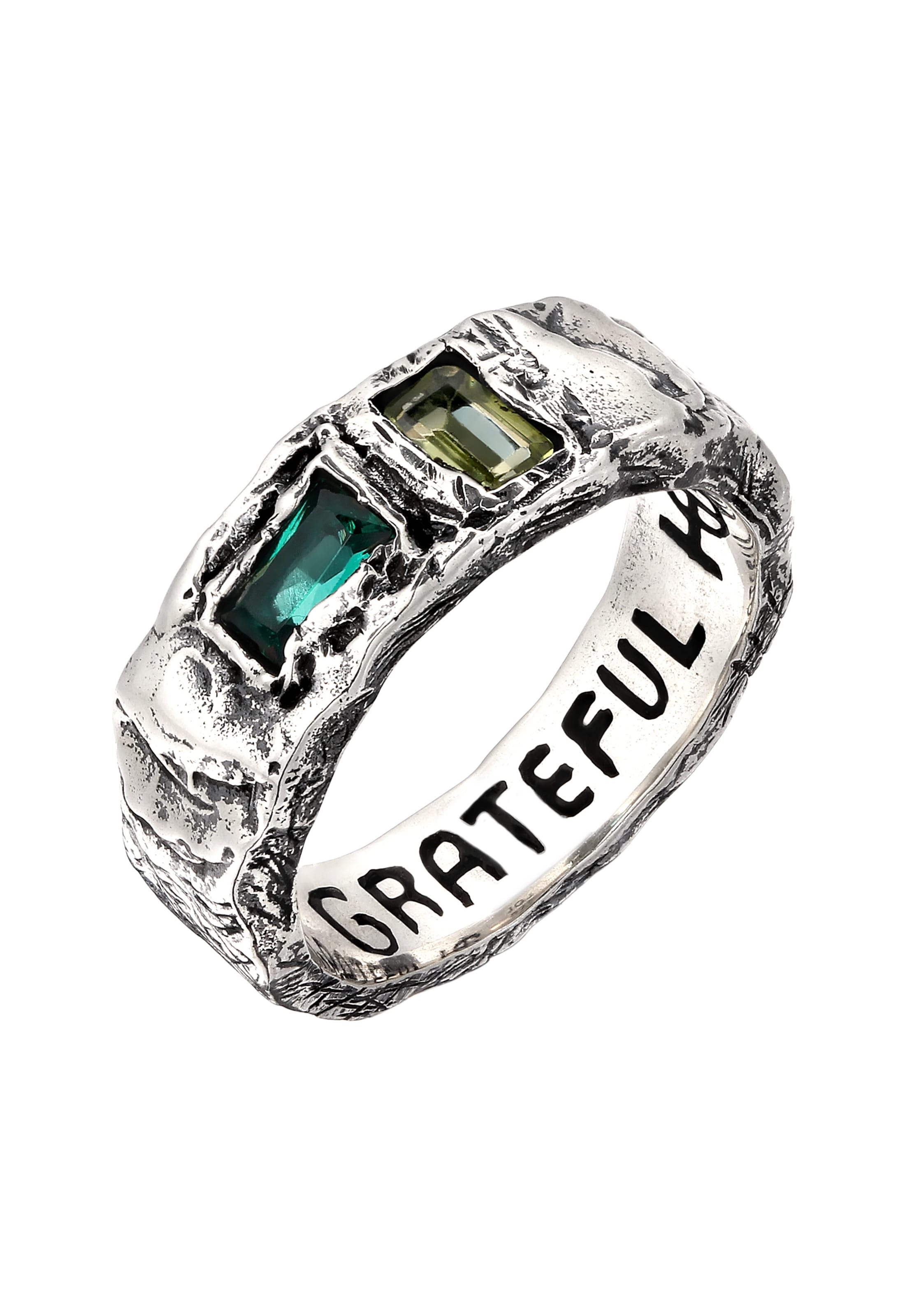 Haze&Glory Ring in Silber: Vorderseite