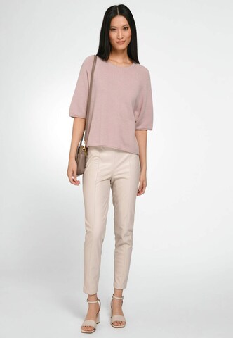 Skinny Pantalon Basler en gris