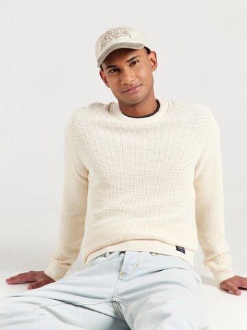 Superdry & Co Pullover in Beige: Vorderseite
