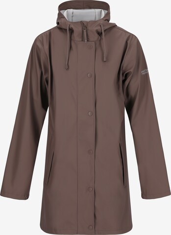 Weather Report Outdoor jacket 'Petra Jr.' in Brown: front