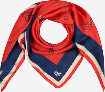 U.S. POLO ASSN. Kendő 'Green Country Foulard' - piros: elől