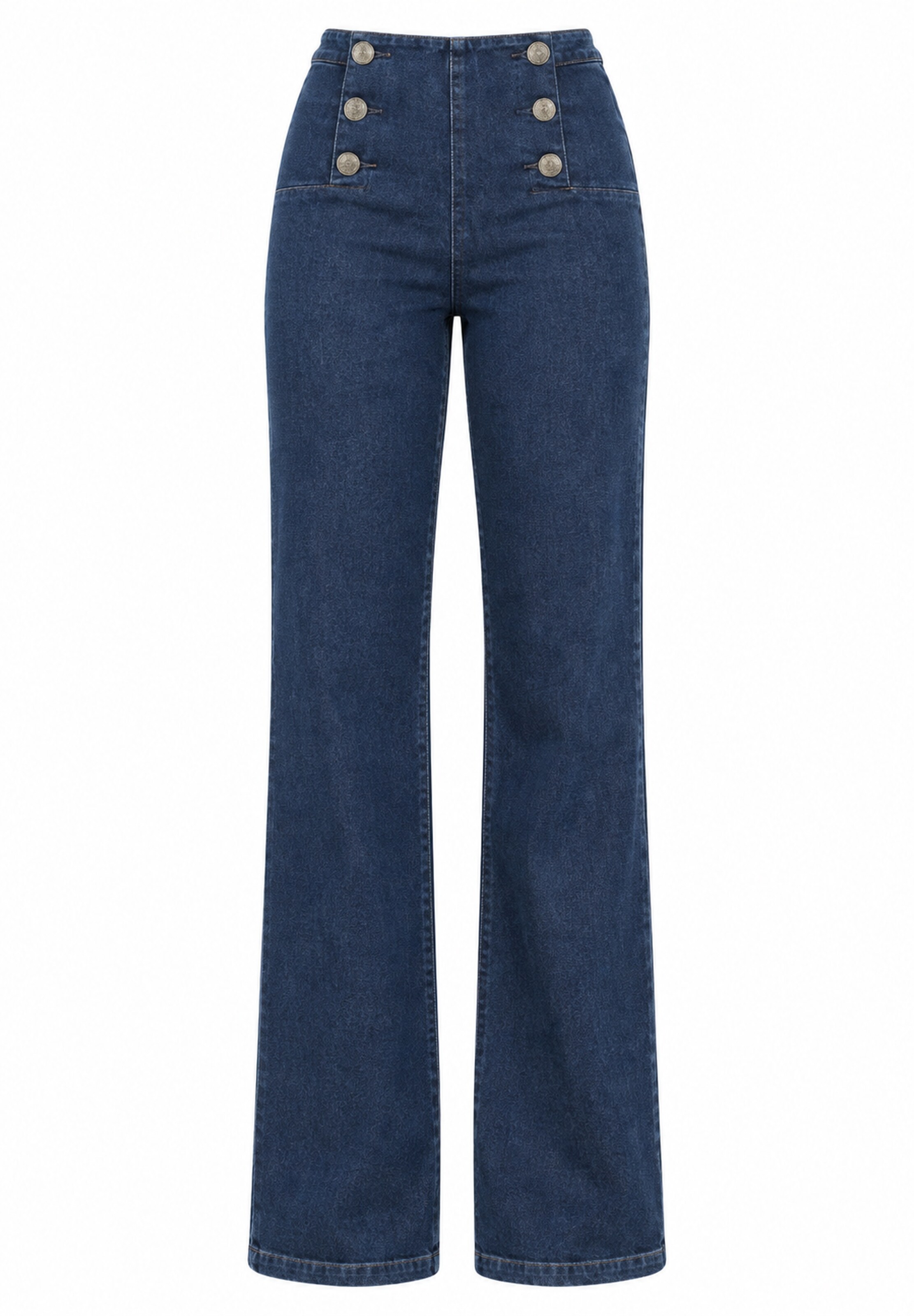 Elara Jeans in 25-26 in de kleur Donkerblauw, Productweergave
