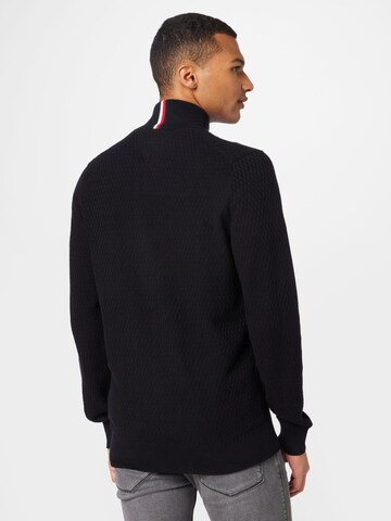 TOMMY HILFIGER Knit cardigan in Black