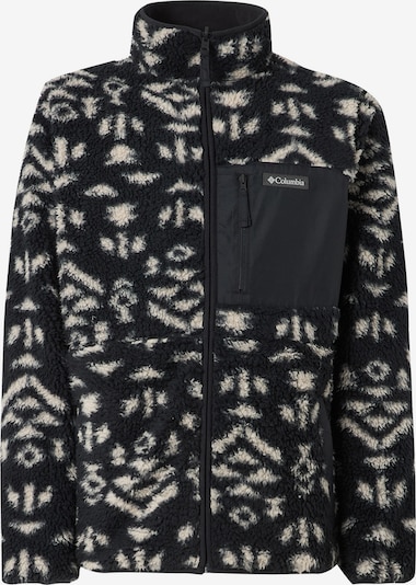 COLUMBIA Funktionsfleecejacke 'Winter Pass' in S in schwarz / offwhite, Produktansicht