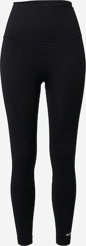 ADIDAS SPORTSWEAR Skinny Workout Pants 'Formotion Sculpt' in Black: front