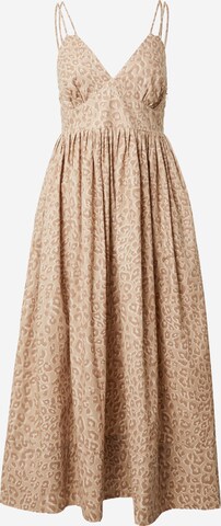 Robe d’été Twinset en beige : devant