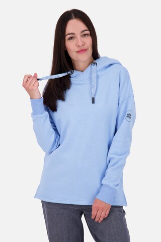 Alife and Kickin - Sweatshirt 'JessicaAK' em azul: frente