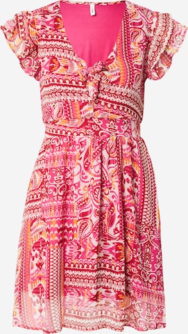 Robe 'ONLASTA' ONLY en rose : devant