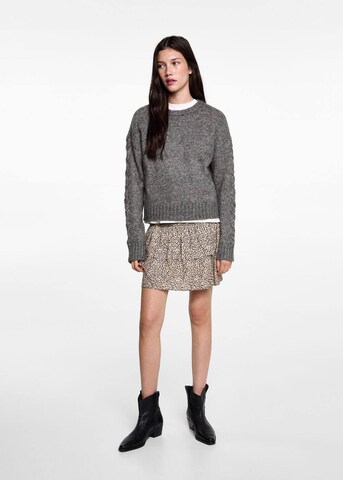 MANGO TEEN Sweater in Grey