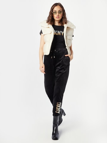 Effilé Pantalon DKNY en noir