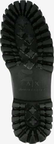 ARMANI EXCHANGE - Sapato com atacadores em preto