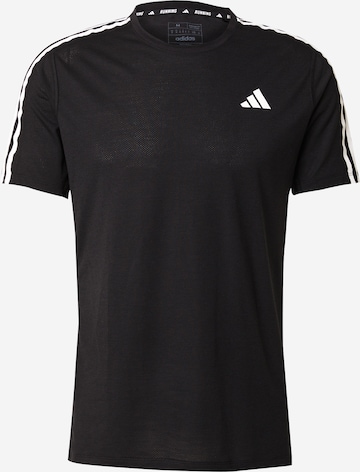 Maglia funzionale 'Own The Run' di ADIDAS PERFORMANCE in nero: frontale