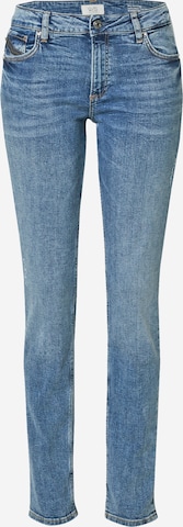 QS Slimfit Jeans 'Catie' in Blauw: voorkant