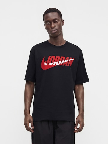 Jordan Μπλουζάκι 'Brooklyn Essentials' σε μαύρο