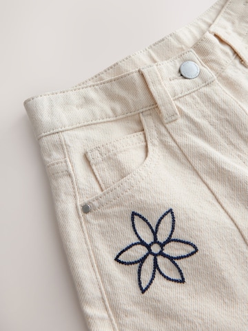 Next Barrel Jeans in Weiß