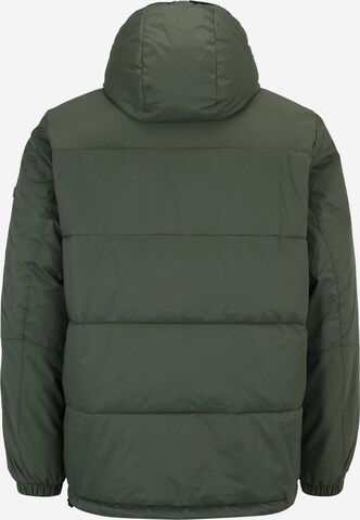 Tommy Jeans Plus Zimska jakna | zelena barva
