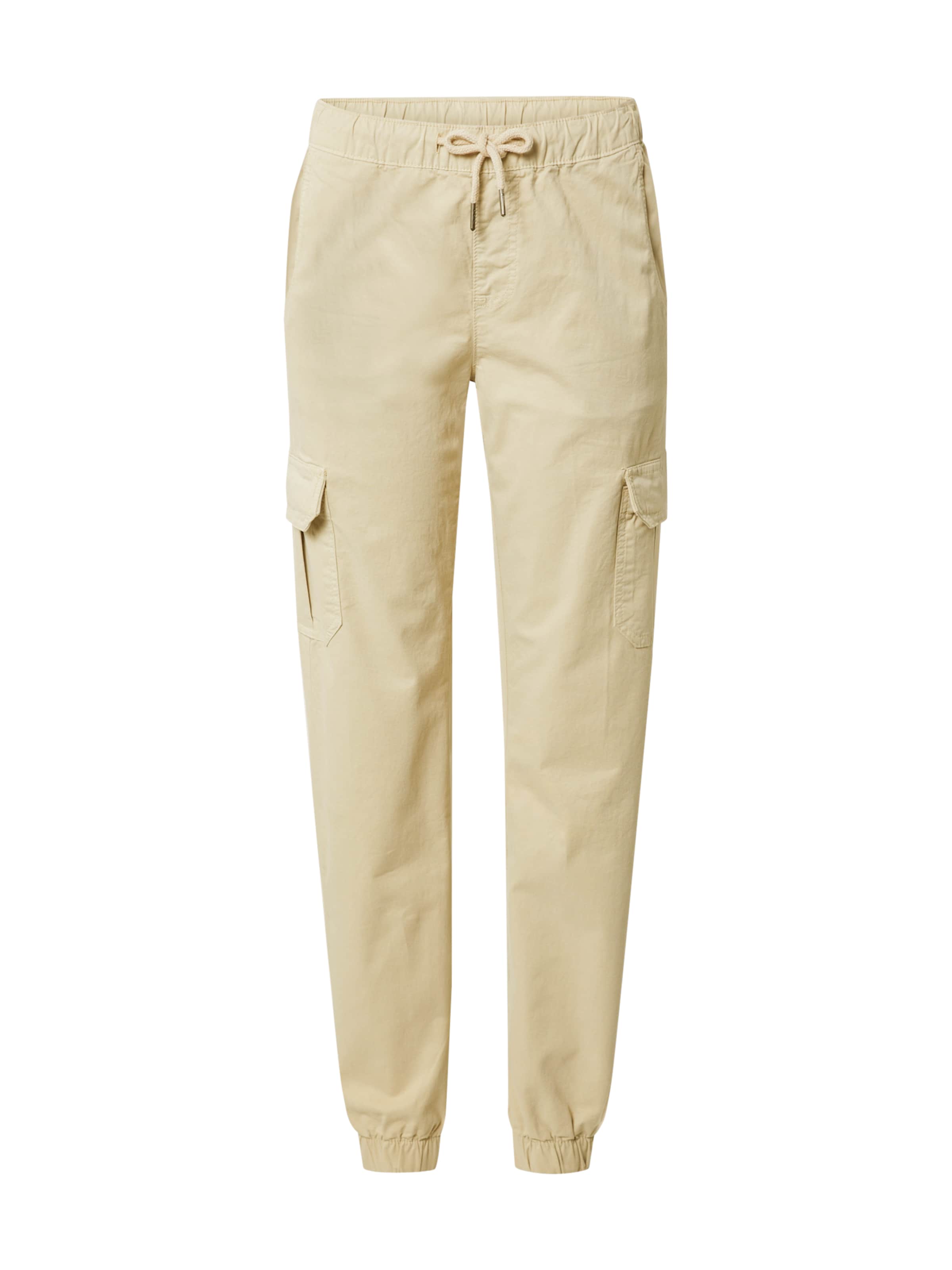 Urban Classics Tapered Gargohousut värissä beige: etupuoli