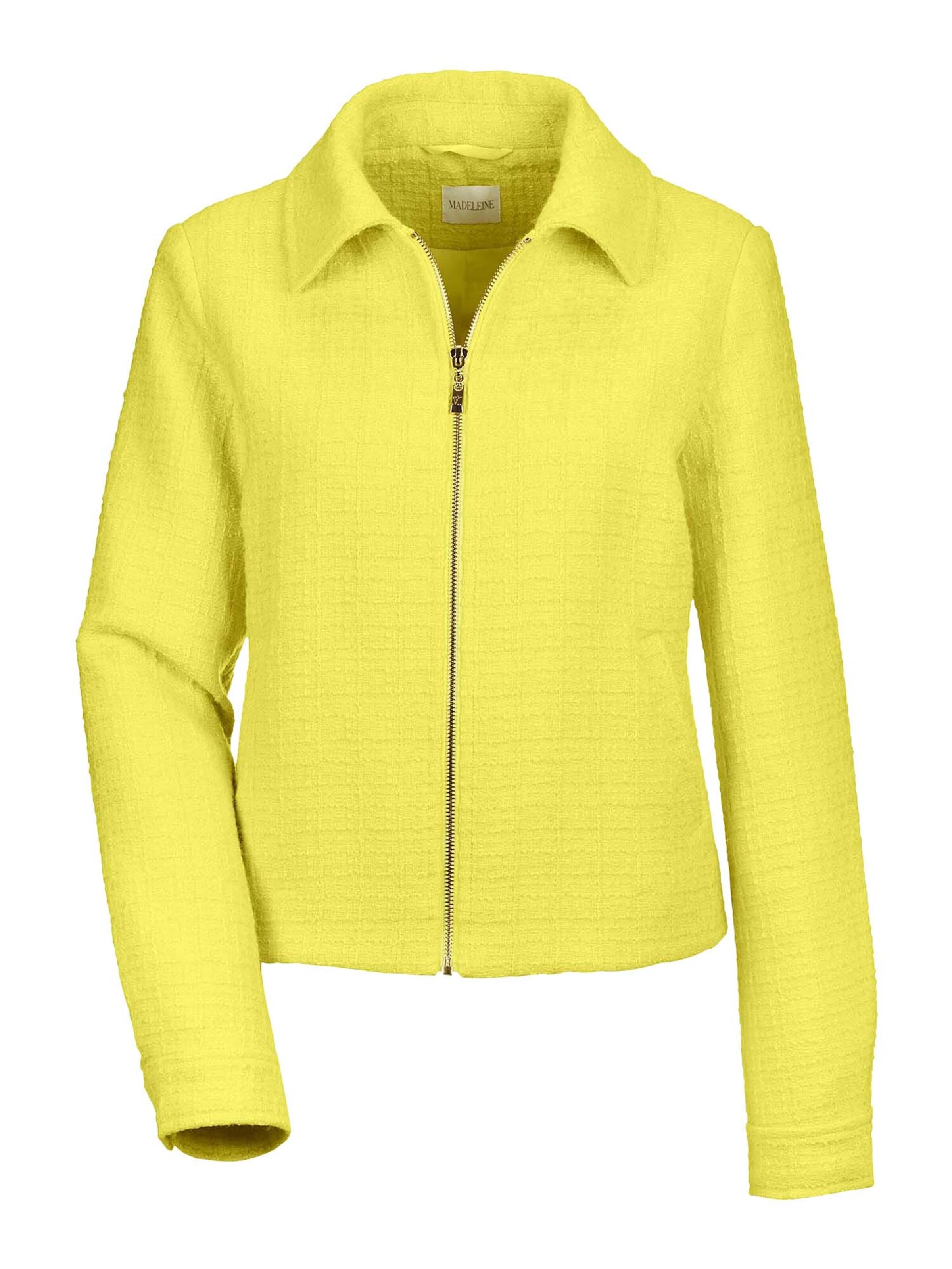 MADELEINE Blazer in Gelb: Vorderseite